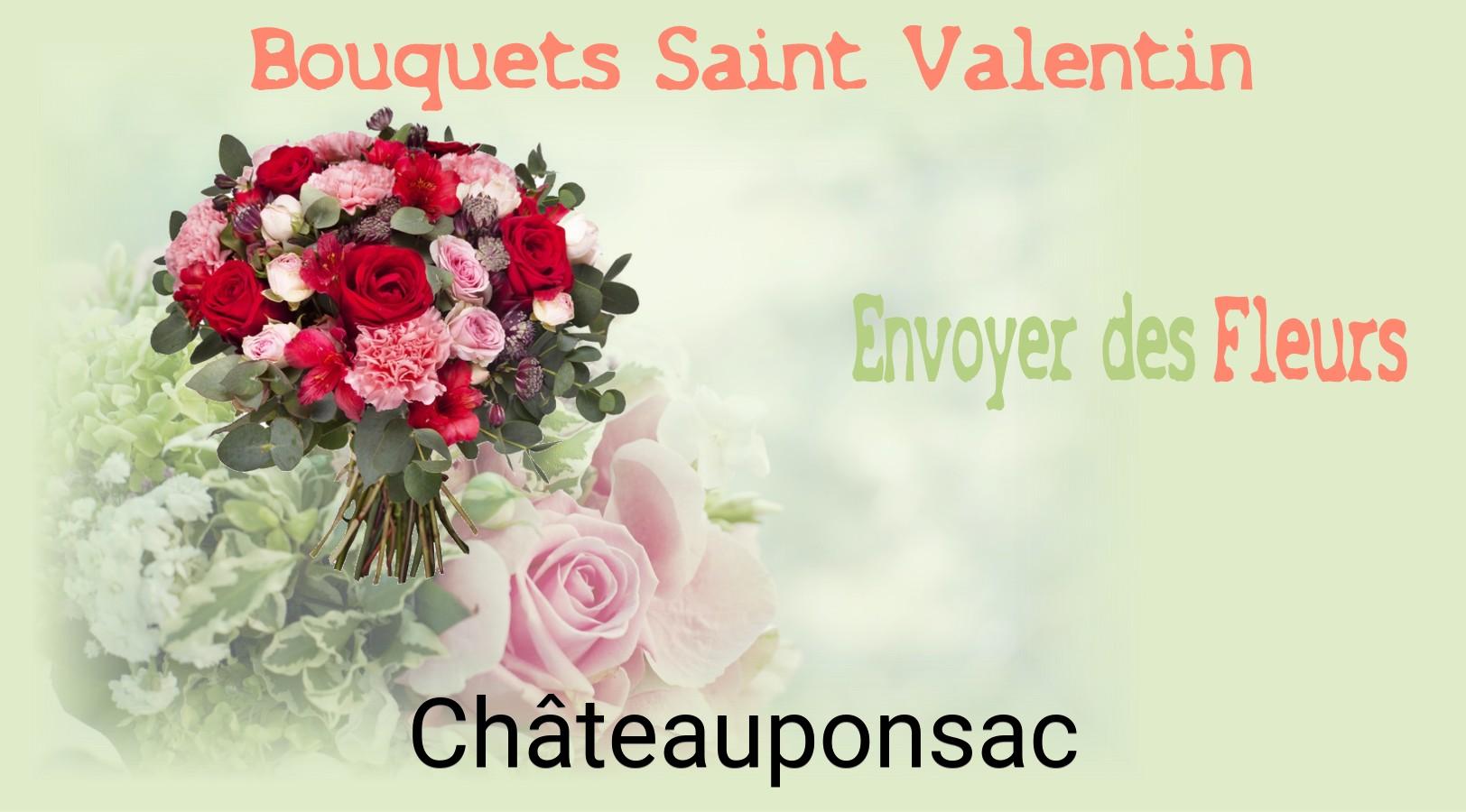 Roses de Saint-Valentin livrées à Châteauponsac